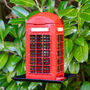 British Telephone Box Bird Feeder, thumbnail 1 of 4