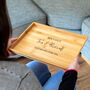 Personalised Tea And Biscuits Serving Tray, thumbnail 3 of 4