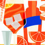 Aperol Spritz Cocktail Print, thumbnail 2 of 2