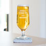 Personalised Crafty Beer Glass, thumbnail 1 of 2