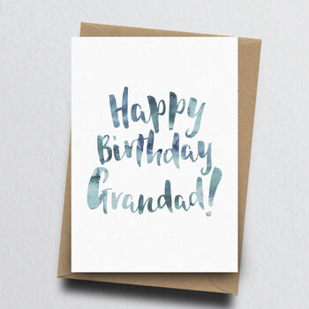 'Happy Birthday Grandad' Birthday Card, 2 of 2