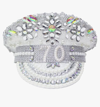 Birthday Pearl Hat 21 18 30 40 50 60 70, 7 of 7
