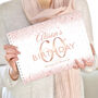 Rose Gold 60th Birthday Book, thumbnail 1 of 7