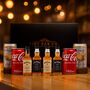 Premium Tiny Bar Whisky Miniatures And Mixers Gift Box Set Four X 5cl, thumbnail 1 of 4
