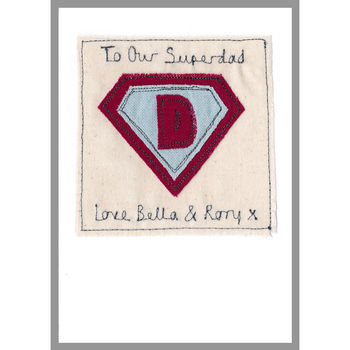Personalised Superhero Thank You Card For Him, 8 of 12