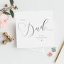 To My Dad Wedding Card | Silver Effect, thumbnail 1 of 2