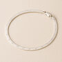 Sterling Silver Triple Herringbone Star Bracelet, thumbnail 2 of 6