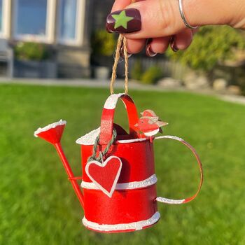 Christmas Personalised Gardening Decoration, 2 of 4