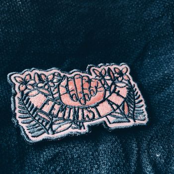 Feminist Af, Iron On Patch, 3 of 4