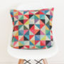 Geometric Linen Cushion Cover, thumbnail 1 of 5