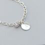 Sterling Silver Personalised Birthstone Charm Bracelet, thumbnail 2 of 12