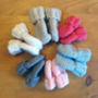 Baby Merino Mittens Beginner Knitting Kit, thumbnail 3 of 7