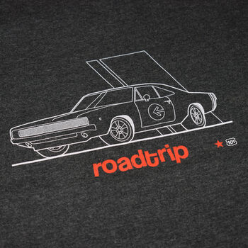 Roadtrip 101 Grey Car Adventure T Shirt, 2 of 9
