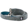 Milo's Blue Arrow Harris Tweed Dog Lead, thumbnail 1 of 4