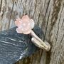 Cast Willow Coral Flower Ring, thumbnail 4 of 6