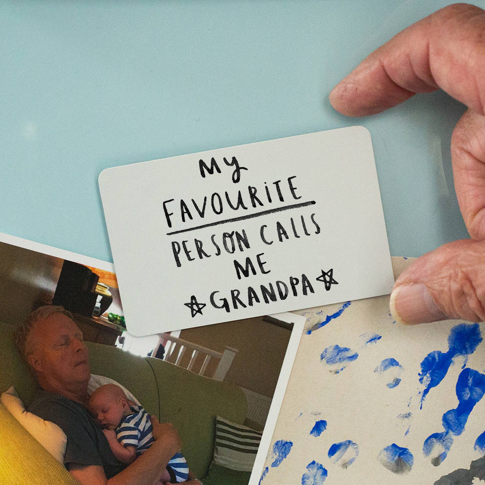 My Favourite People Call Me Grandad/Grandpa Magnet, 1 of 8
