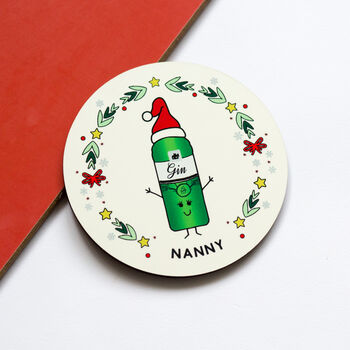 Personalised Christmas Coaster Place Settings, 11 of 11