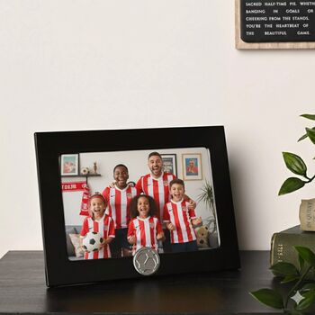 Personalised Football Photo Frame, 2 of 11