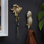 Cockatoo Wall Hooks Gold And White, thumbnail 8 of 8