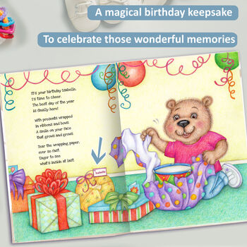 A Happy Birthday Personalised Story Book For Boys And Girls, 6 of 12