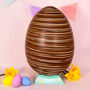 Giant 4kg Milk Chocolate Easter Egg, thumbnail 2 of 4