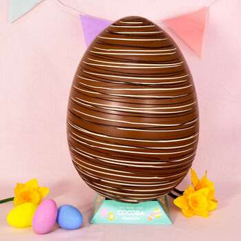 Giant 4kg Milk Chocolate Easter Egg, 2 of 4