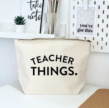 Gift For Teacher Large Bag / Pencil Case, 2 of 5