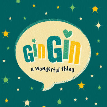 Gin Lover Birthday Card ‘Wonderful Gin’, 3 of 4