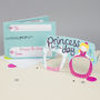 Princess Birthday Girl Card Glasses, thumbnail 1 of 6