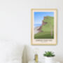 Norfolk Coast Path National Trail Travel Poster Print, thumbnail 3 of 8