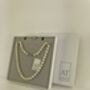 Vintage 18 Inch 8mm Faux Pearl Necklace / Silver Clasp, thumbnail 6 of 6