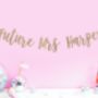 Personalised Future Mrs Hen Party Banner, thumbnail 4 of 6