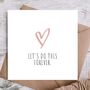 Anniversary Card | Card For Him/Her, thumbnail 1 of 3