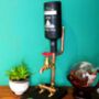Personalised Copper Pipe Drink Dispenser With Red Tap, thumbnail 1 of 5