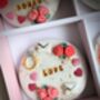 Personalised Love Letters Engagement Biscuit Gift, thumbnail 6 of 7