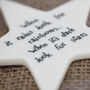 Porcelain Star When It Rains Keepsake Gift, thumbnail 2 of 4