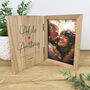 Personalised Couples Names Book Photo Frame, thumbnail 1 of 7