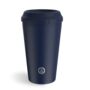 Personalised Premium Reusable Cup 12oz Navy, thumbnail 2 of 5
