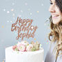 Charming Personalised Birthday Cake Topper, thumbnail 1 of 5