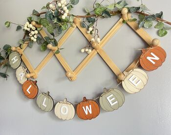 Halloween Garland Home Decoration Bunting For Fireplace, 4 of 8