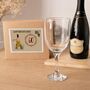 Personalised 60th Birthday Wine Glass Gift, thumbnail 1 of 11