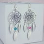Dreamcatcher Birthstone Necklace, thumbnail 2 of 7