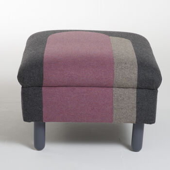 Bespoke Fabric Covered Footstool, 3 of 9