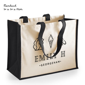 Personalised Tote Bag Midi/Standard, 5 of 7
