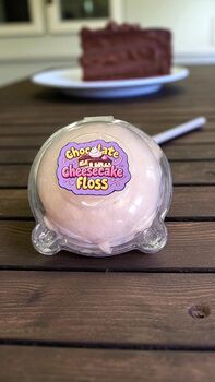 Chocolate Cheesecake Floss Cake, 5 of 8