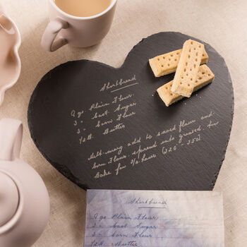Mother's Day Handwriting Recipe Slate Serving Board, 5 of 5