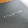 Personalised Hand Bound Buckram Dinner Party Book, thumbnail 6 of 10