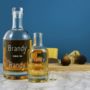 'Brandy Makes Me Randy' Etched Glass Decanter, thumbnail 1 of 4