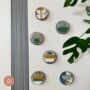 Set Of Six Modern Art Geometric Fridge Magnets, thumbnail 2 of 4