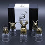 Six Animal Whiskey Shot Glass Gift Set For Men, thumbnail 1 of 12